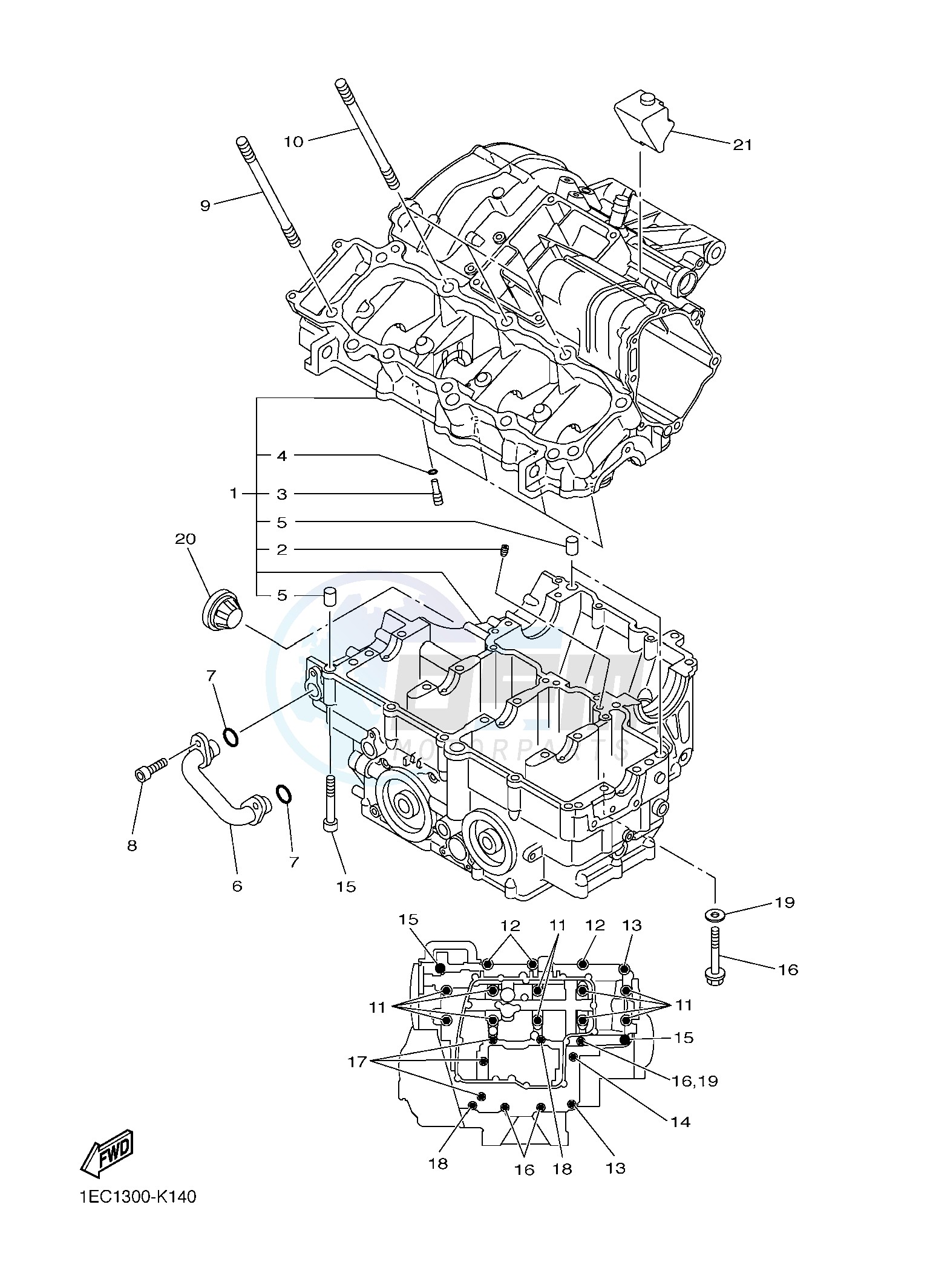 CRANKCASE blueprint