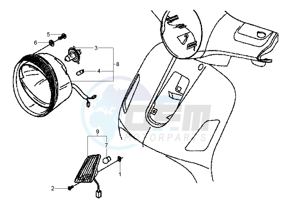 Head lamp image