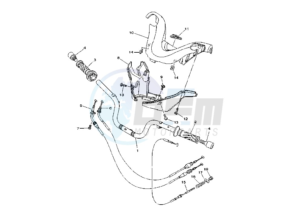 STEERING HANDLE- CABLE image