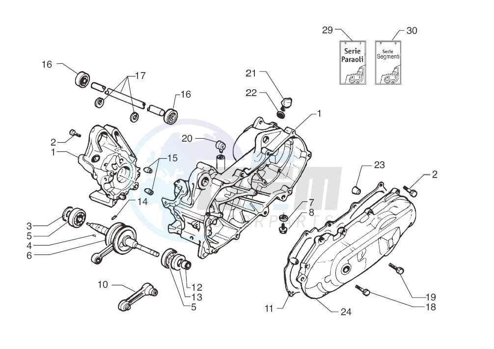 Crankcase – Crankshaft image