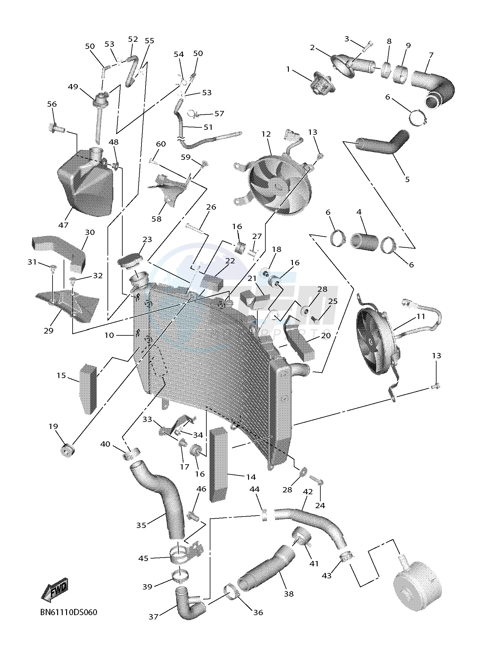 RADIATOR & HOSE image