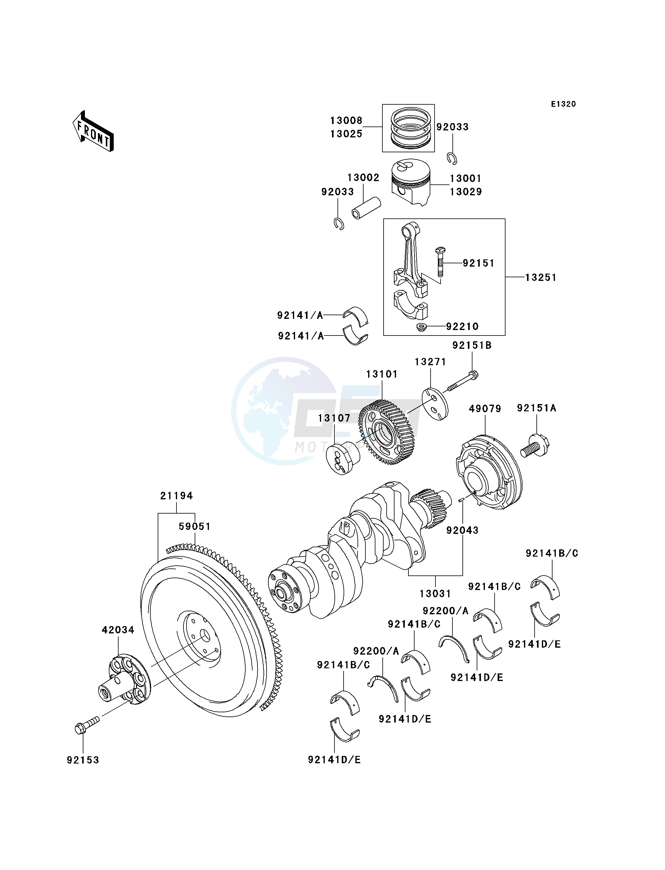 CRANKSHAFT_PISTON-- S- - blueprint