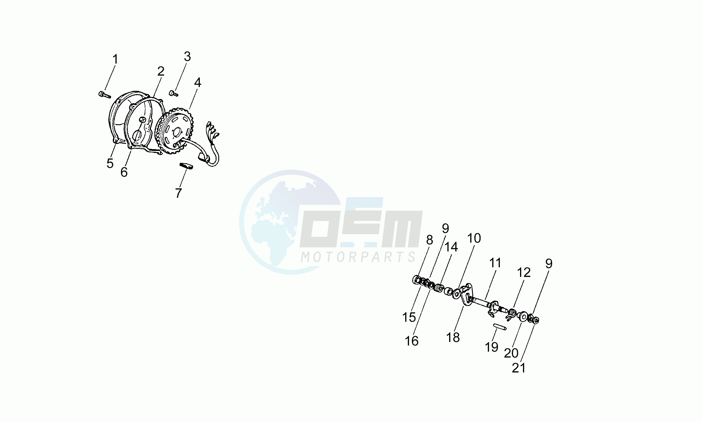 Cdi magneto assy blueprint