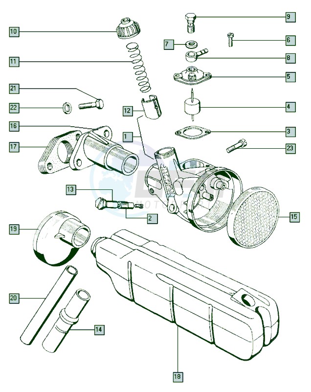 Carburettor bing a85 image