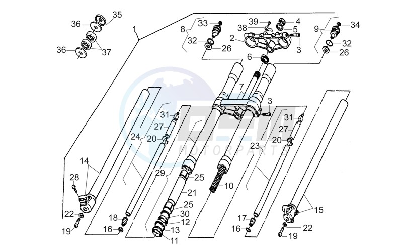 Front fork 1998 image