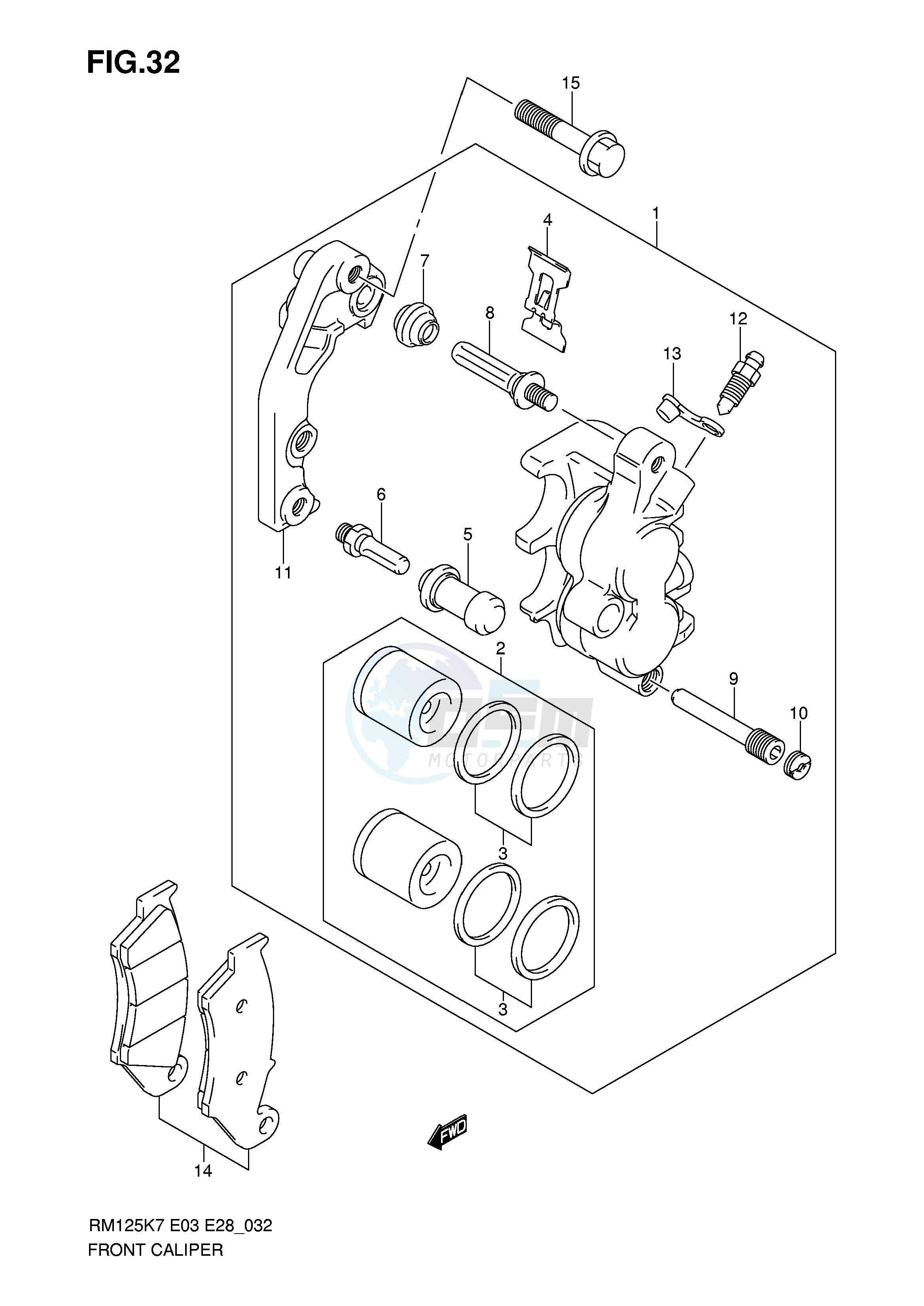 FRONT CALIPER image