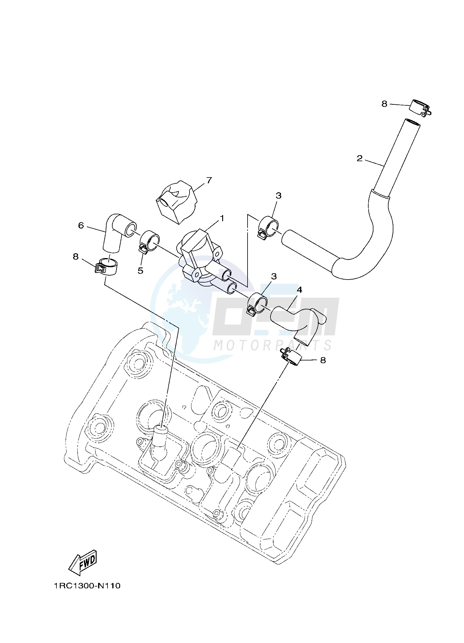 AIR INDUCTION SYSTEM blueprint