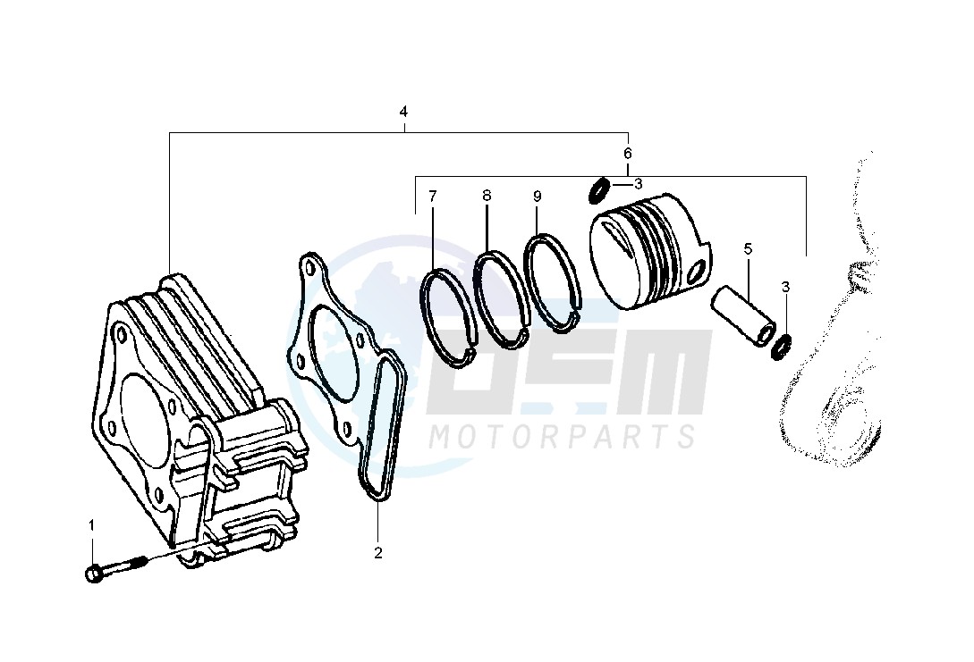 Cylinder - Piston image