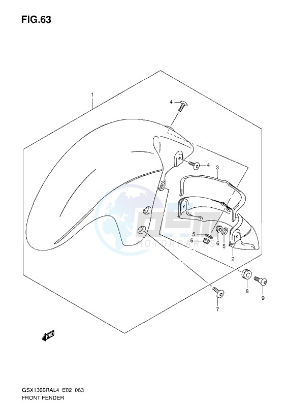 FRONT FENDER L4 image