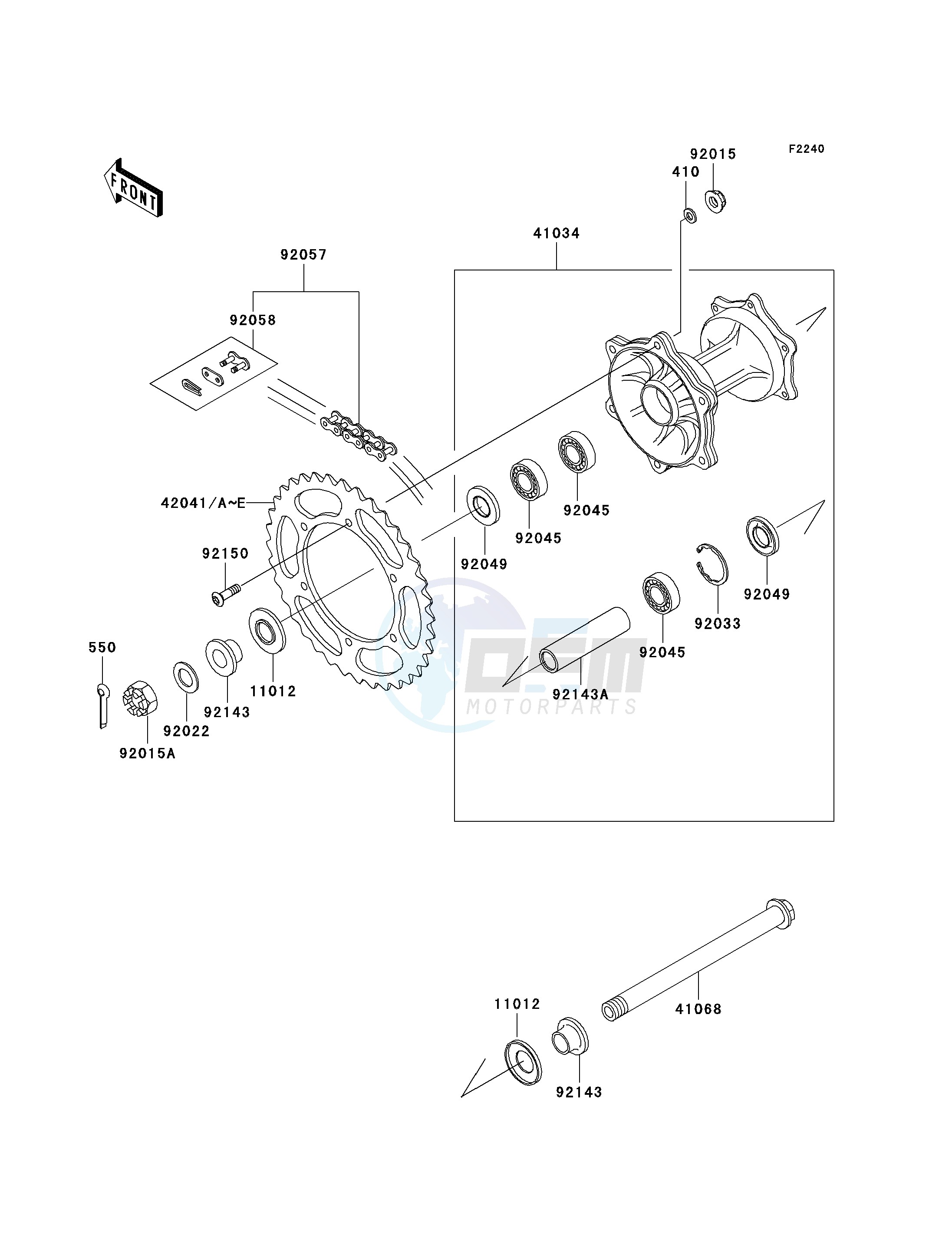 REAR HUB image