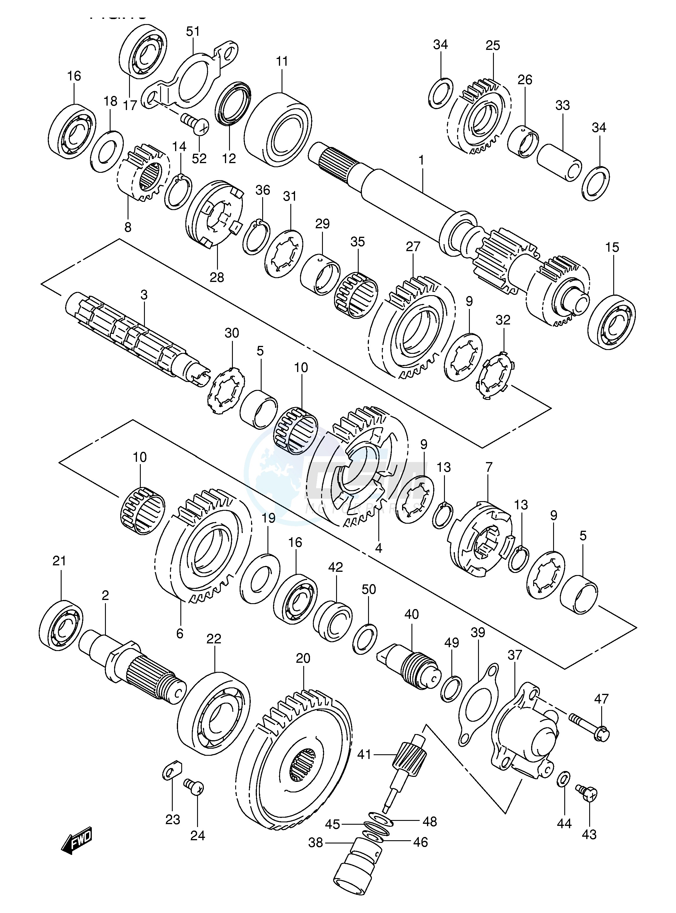 TRANSMISSION (2) blueprint