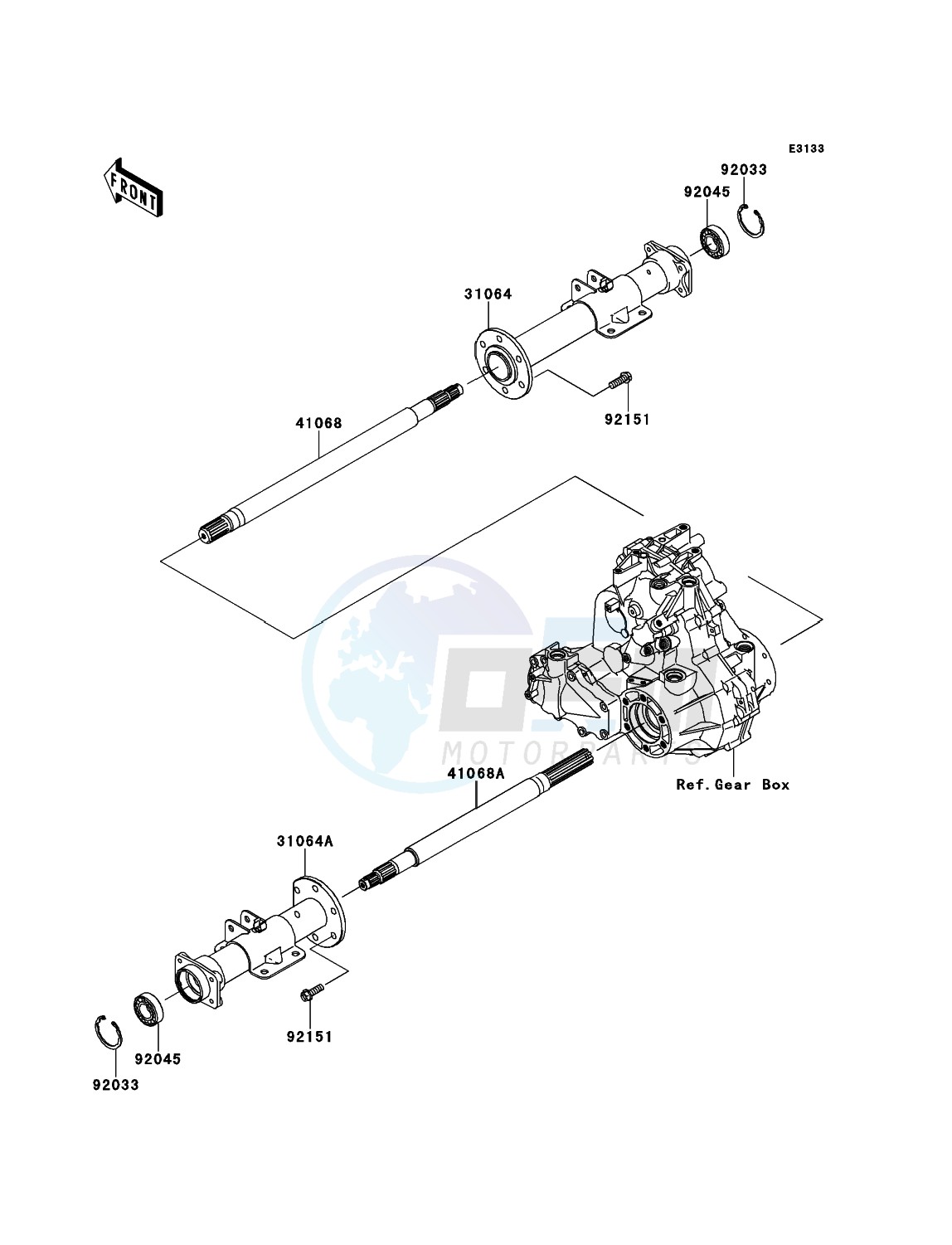 Rear Axle image