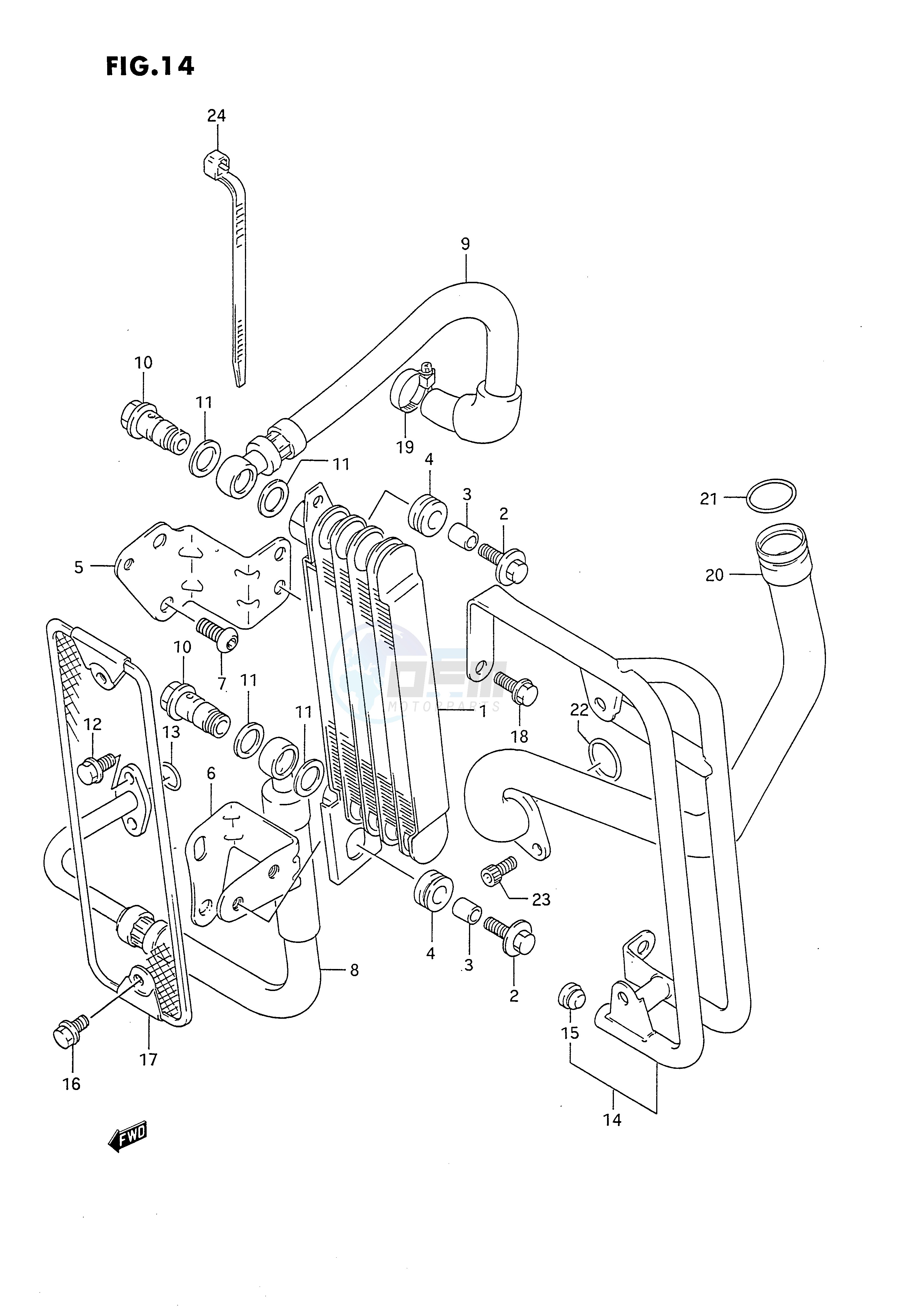 OIL COOLER image