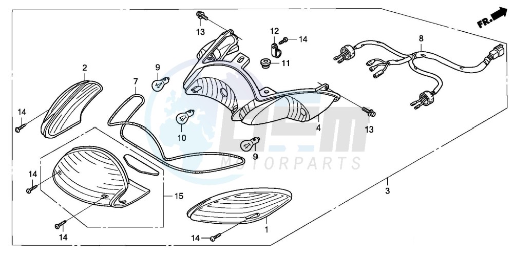 REAR COMBINATION LIGHT image