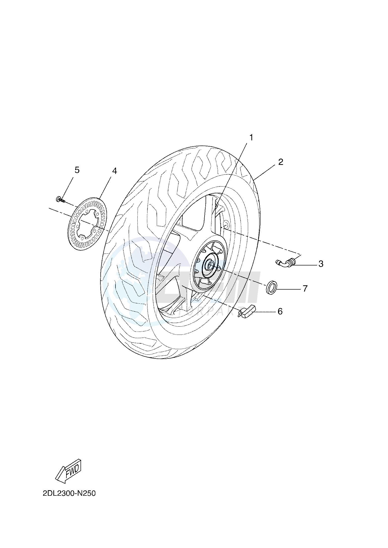 REAR WHEEL image