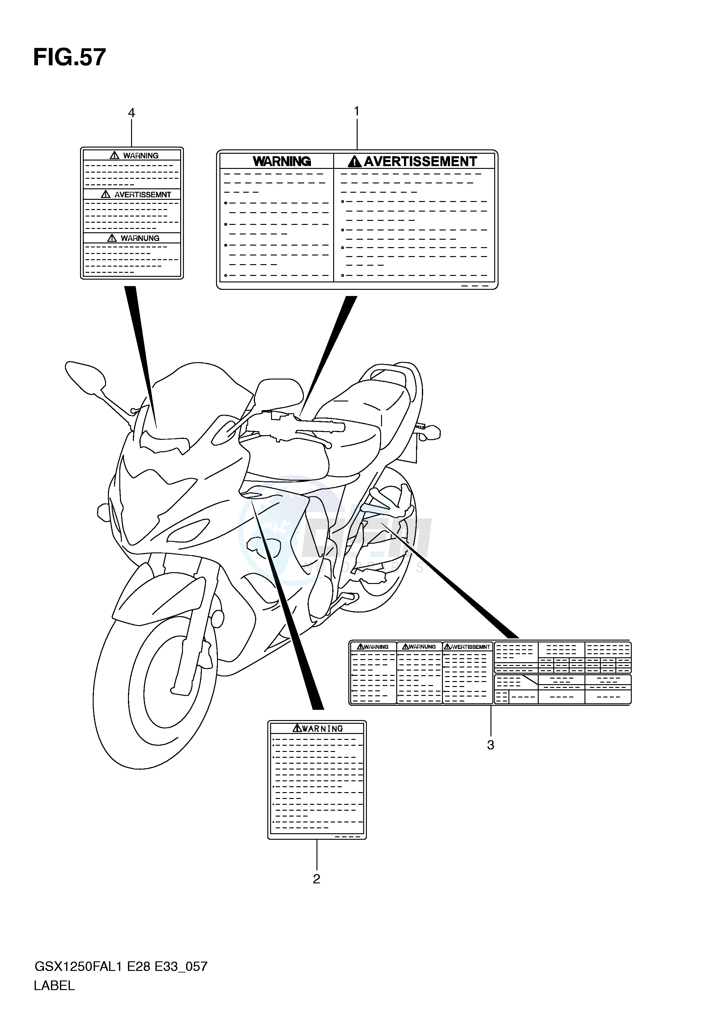 LABEL (GSX1250FAL1 E28) blueprint