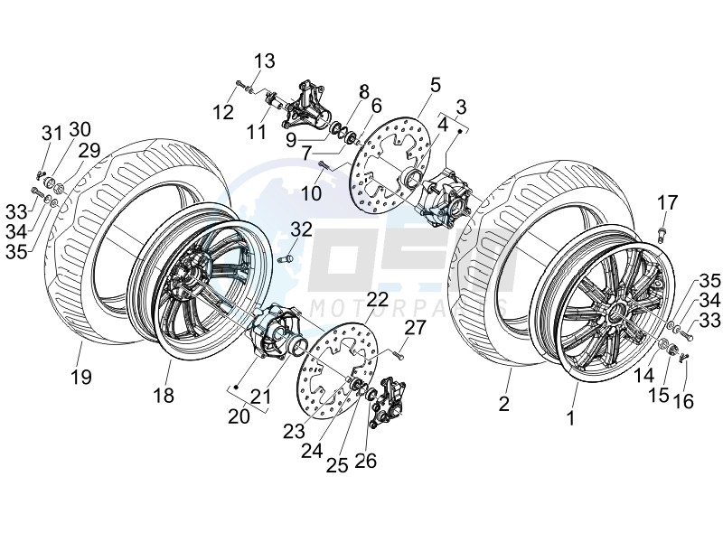 Front wheel image