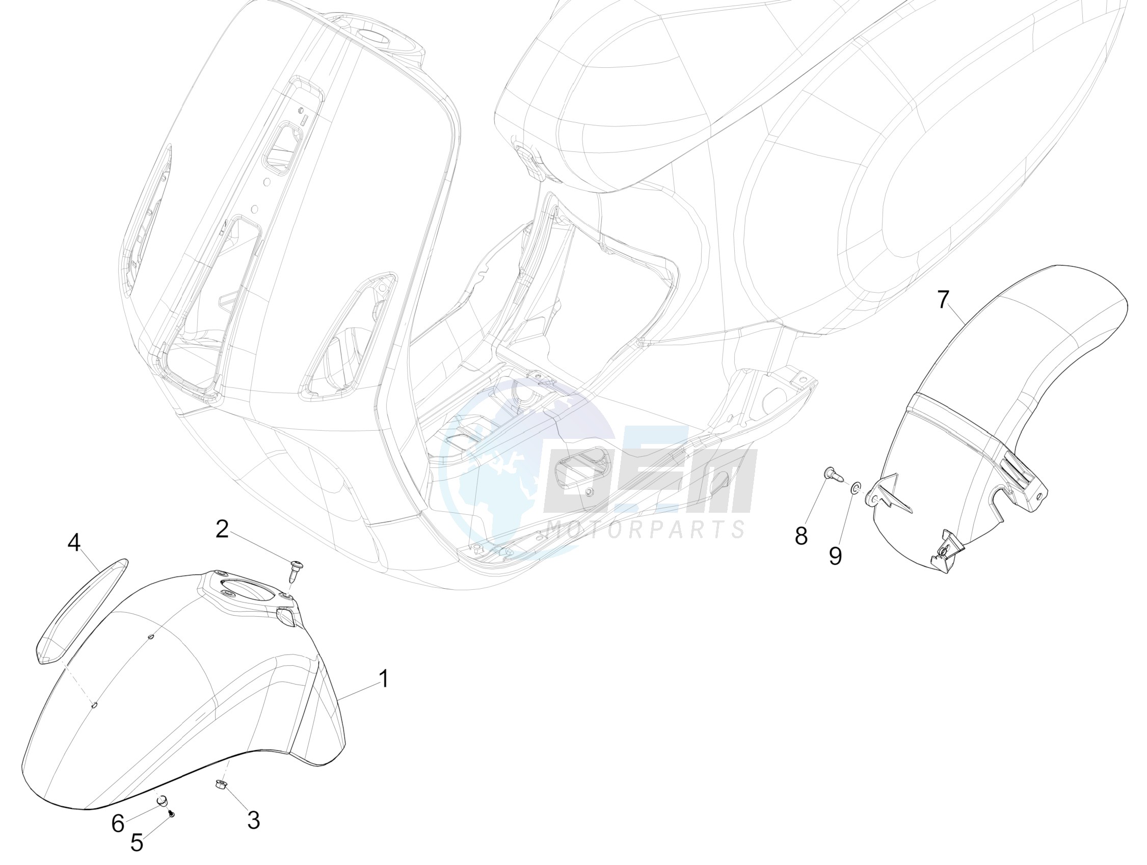 Wheel huosing - Mudguard image