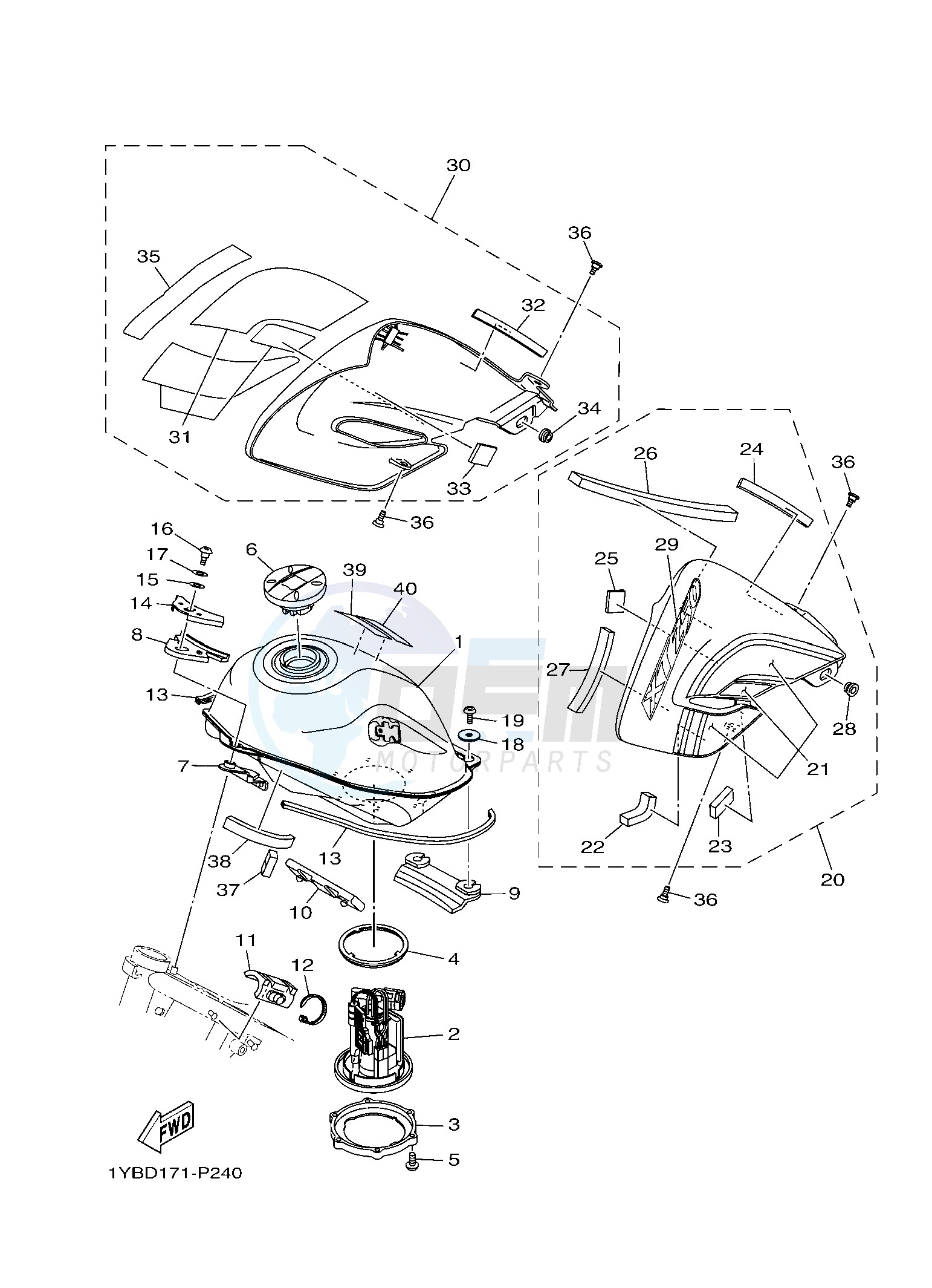 FUEL TANK image