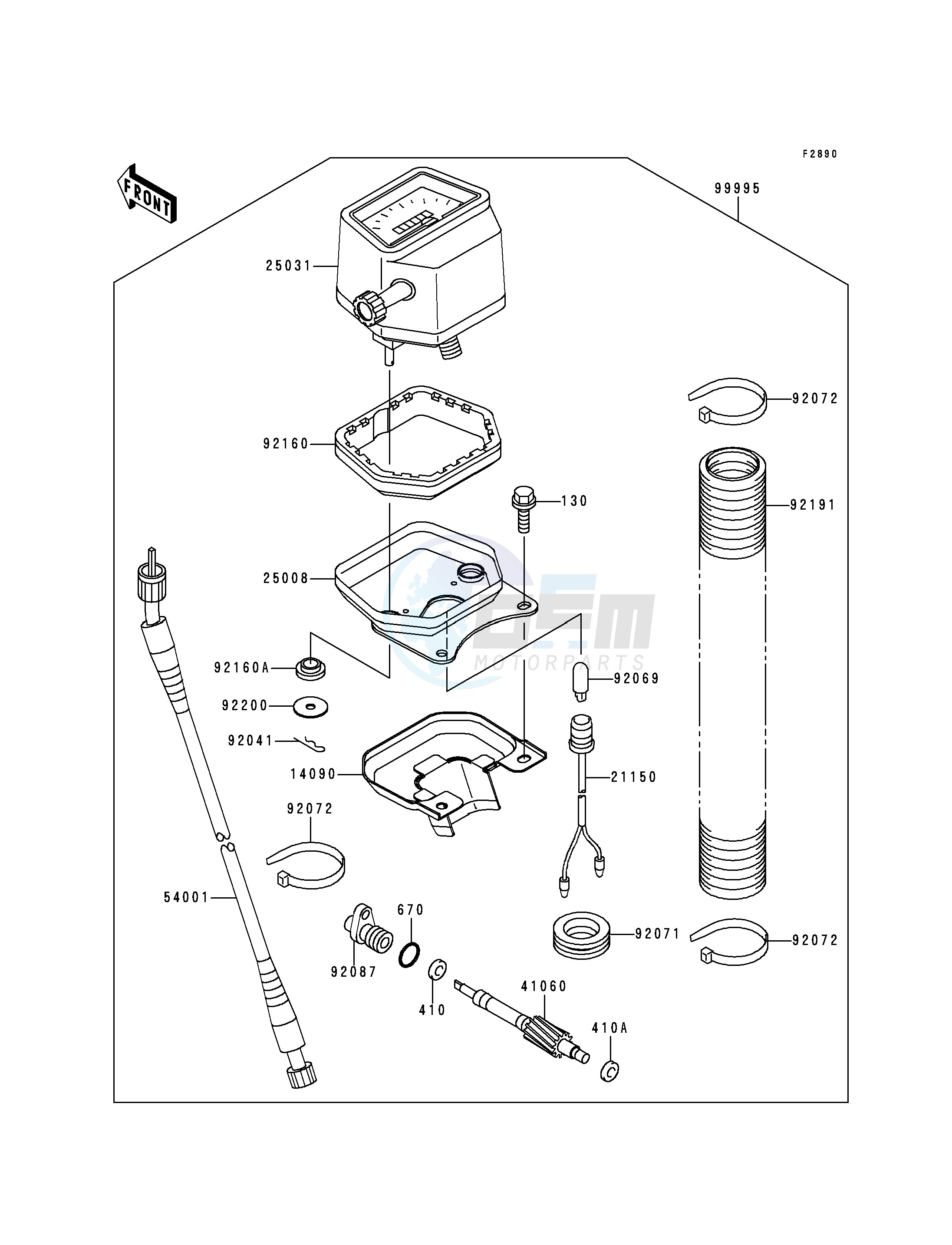 OPTIONAL PARTS-- METER- - image