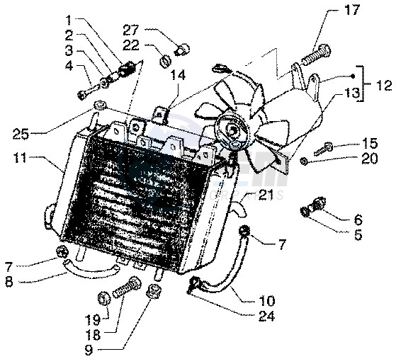 Radiator coolant image