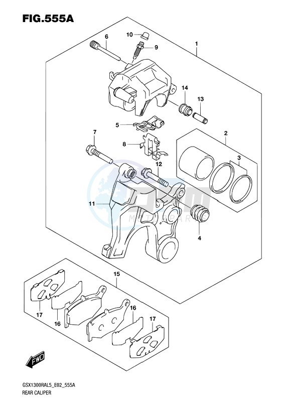 REAR CALIPER image