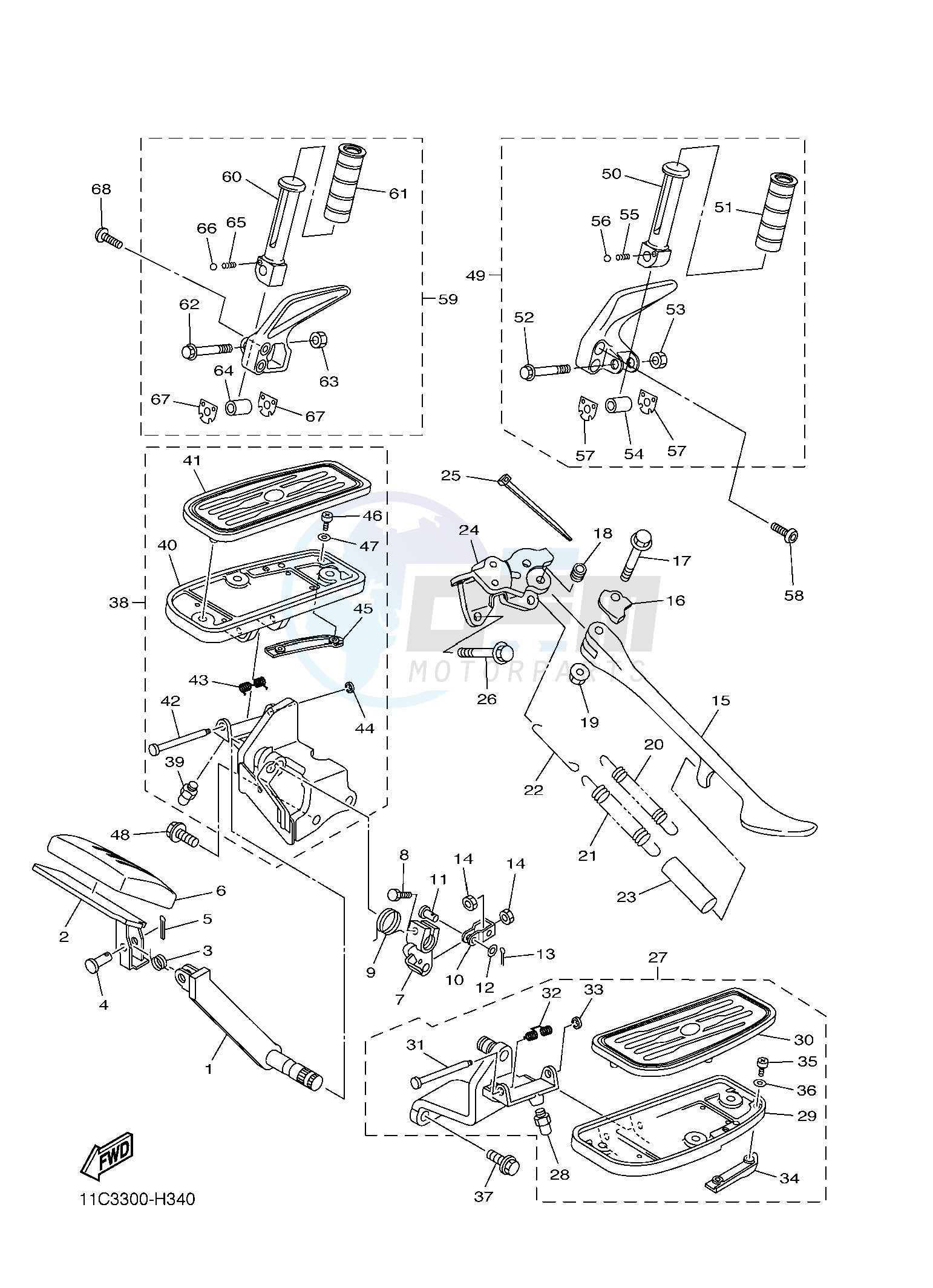 STAND & FOOTREST image