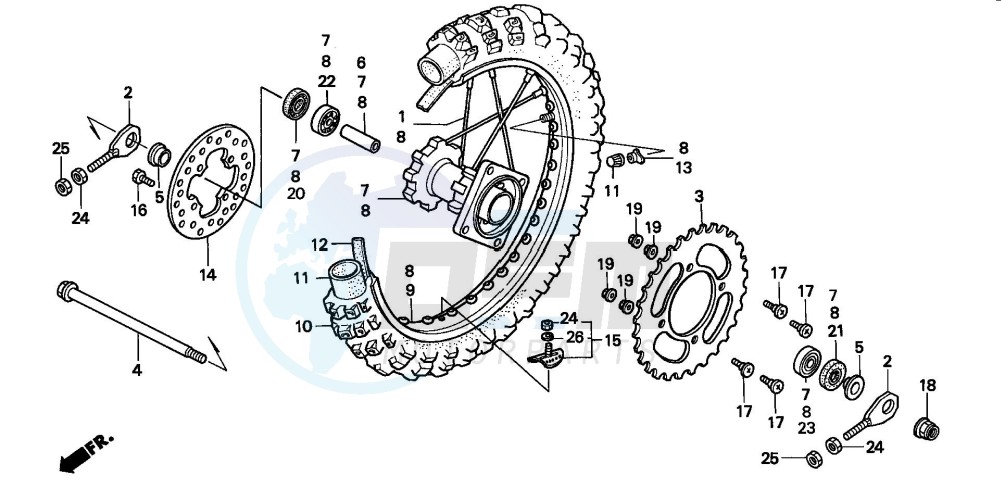 REAR WHEEL image