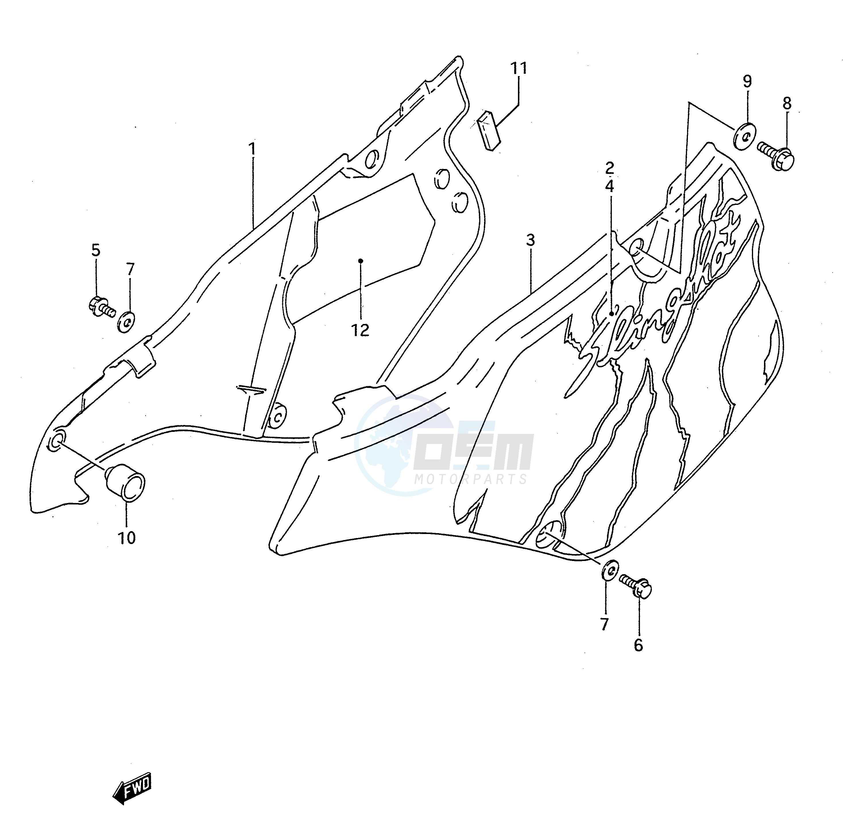 FRAME COVER (MODEL N) image