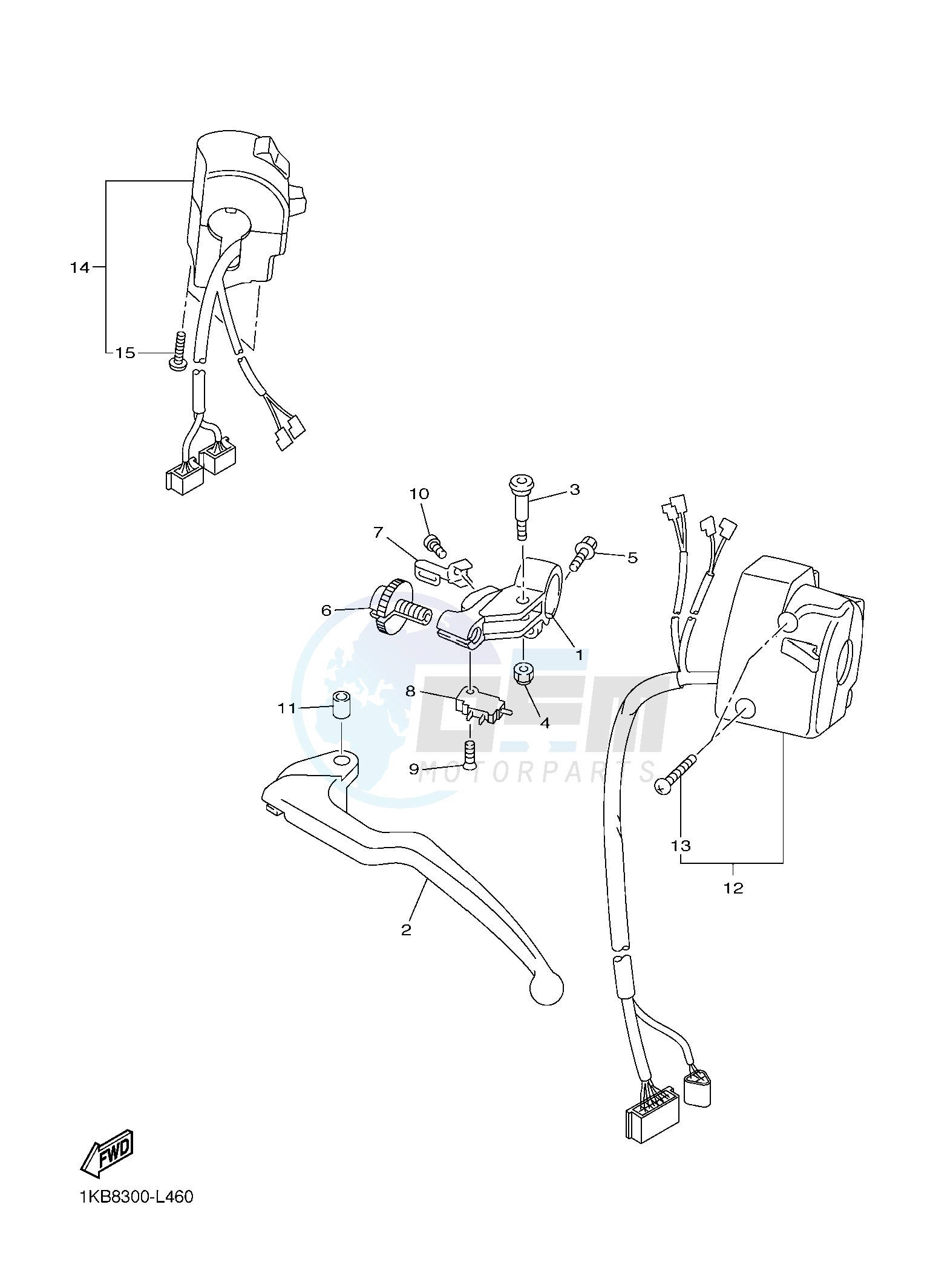 HANDLE SWITCH & LEVER blueprint