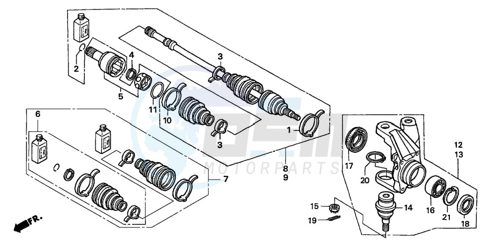 KNUCKLE (TRX350FM/FE) image