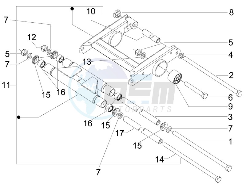 Swinging arm image