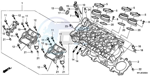 CYLINDER HEAD image