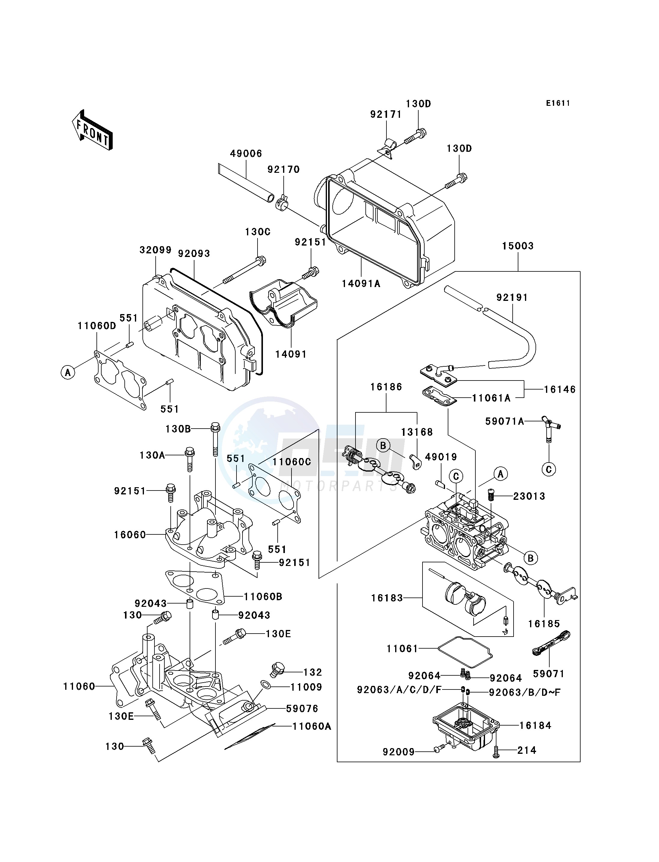 CARBURETOR blueprint