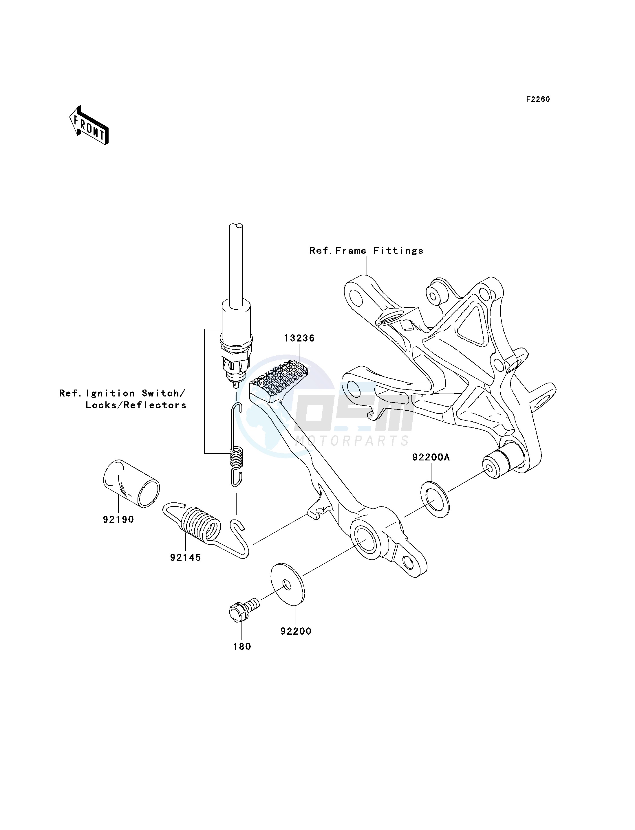 BRAKE PEDAL_TORQUE LINK image