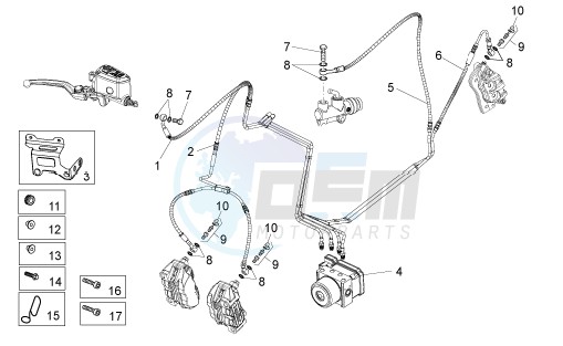 ABS Brake system 2010 blueprint