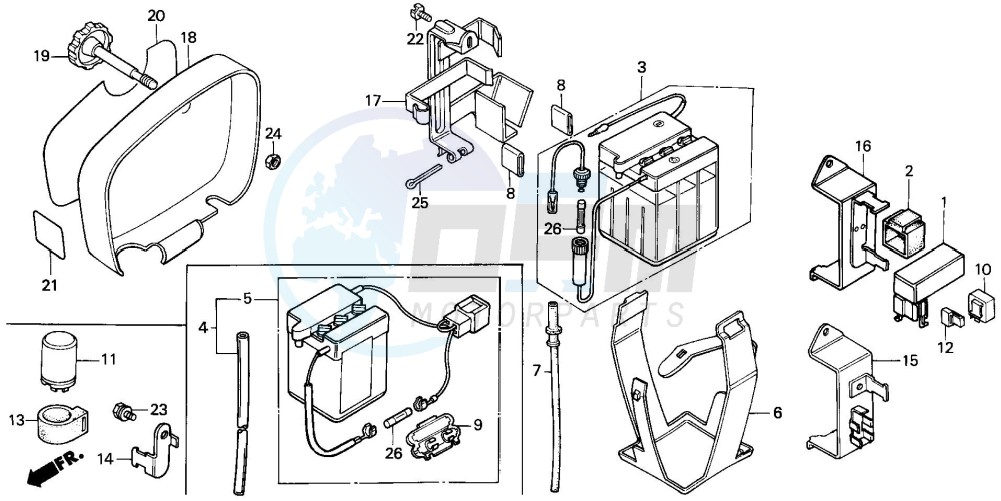 BATTERY/BATTERY BOX (1) blueprint