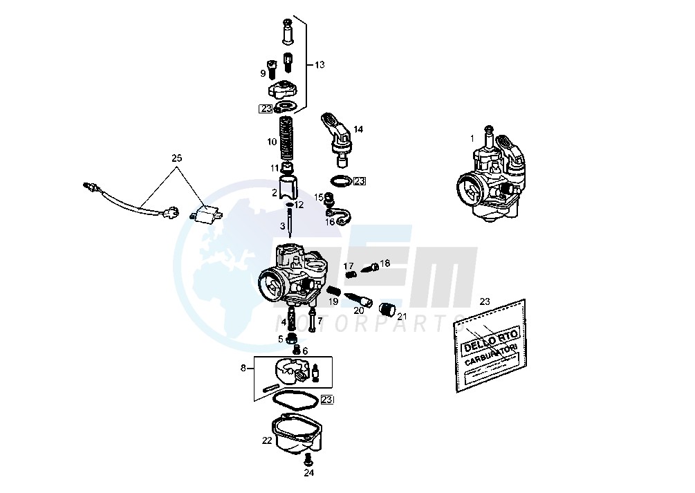 CARBURETOR blueprint