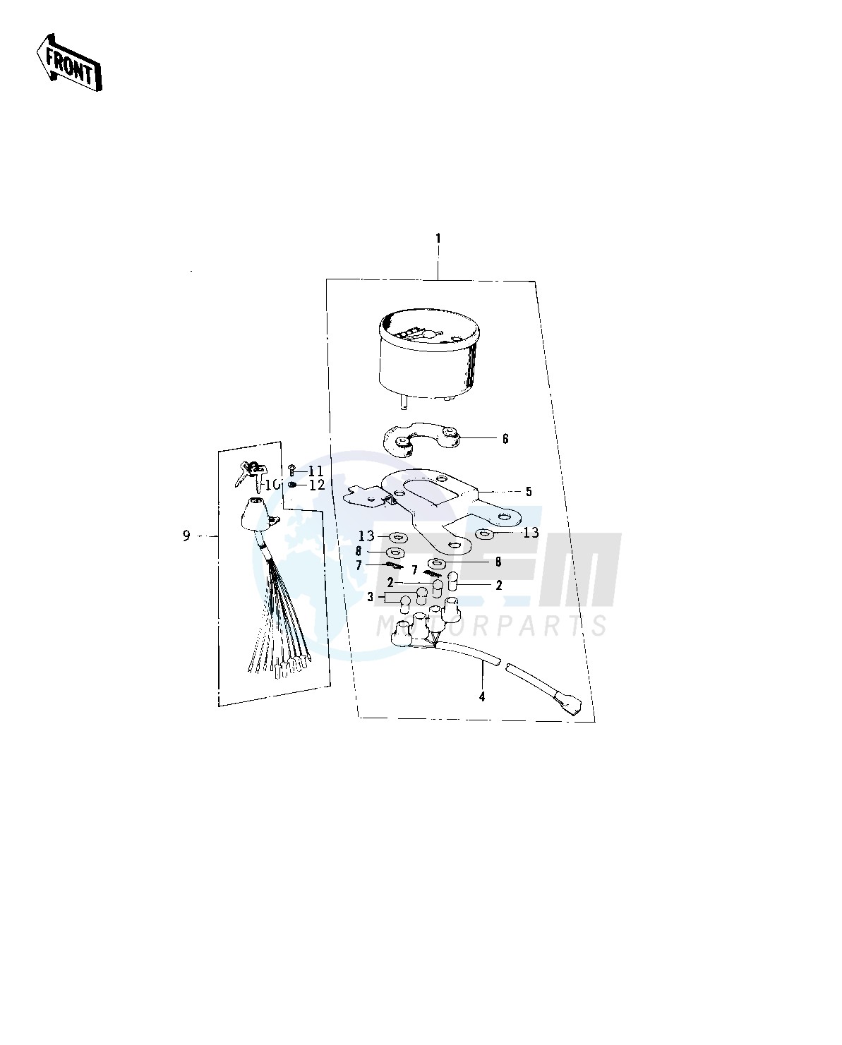 METER _IGNITION SWITCH blueprint