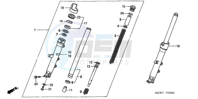 FRONT FORK image