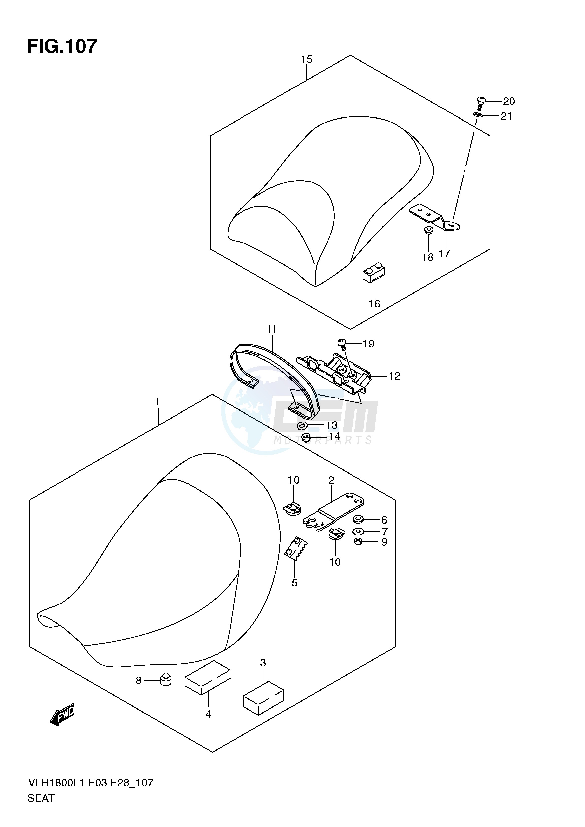 SEAT (VLR1800L1 E33) blueprint