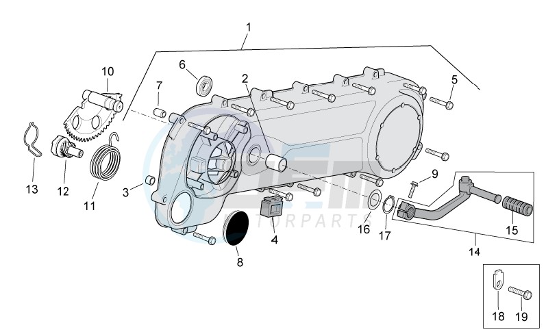 Transmission cover blueprint