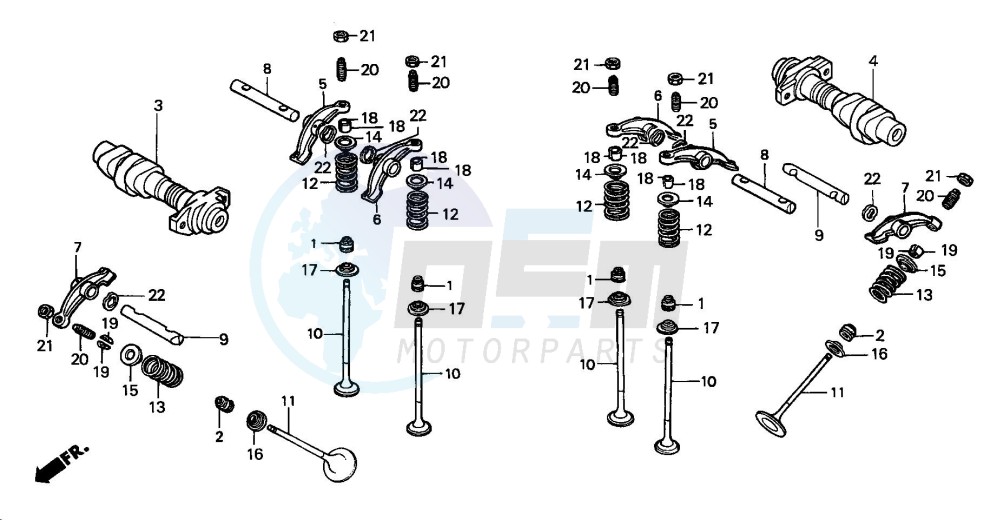 CAMSHAFT/VALVE image