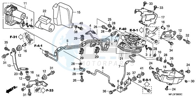 FRONT POWER UNIT/FRONT VA LVE UNIT image