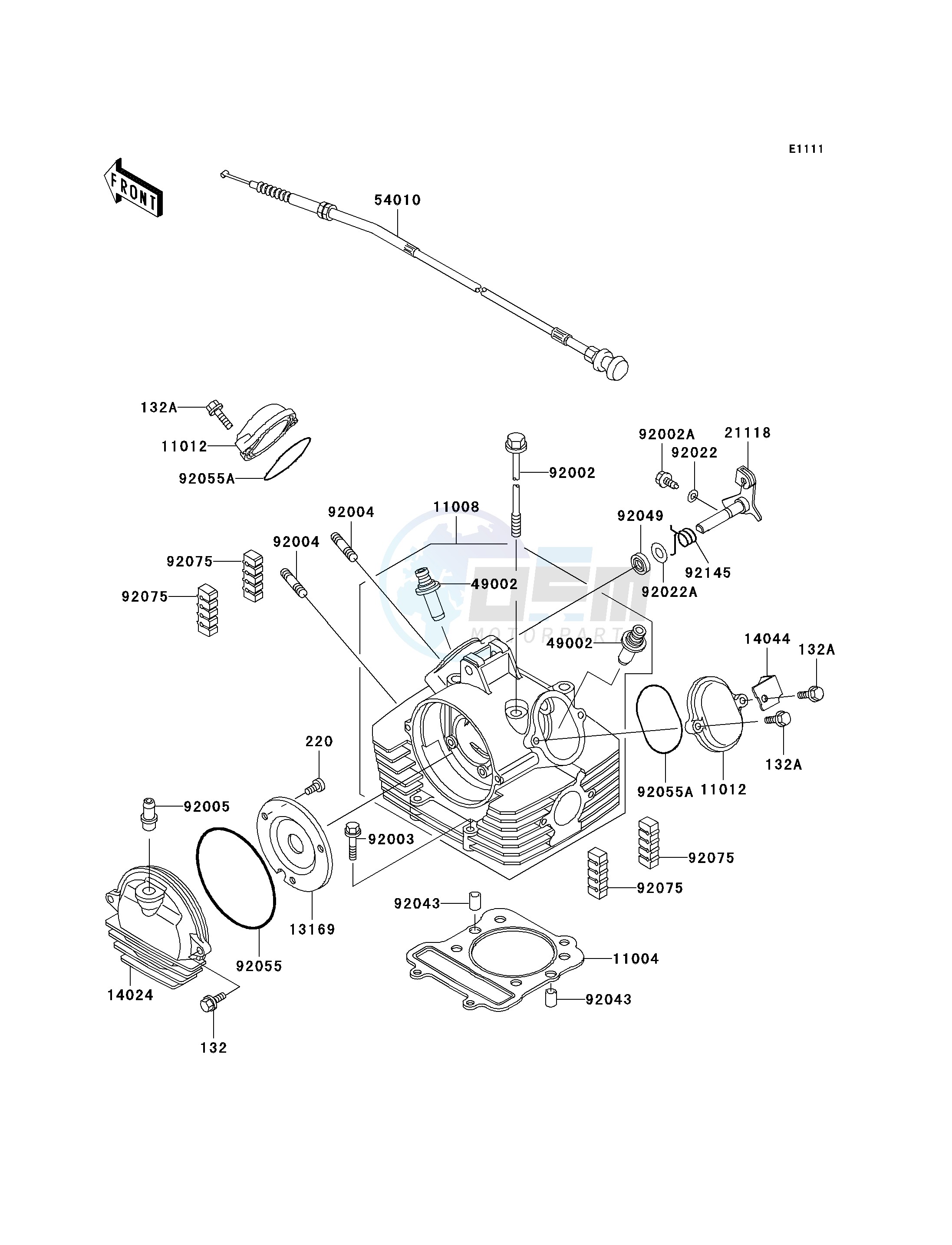 CYLINDER HEAD blueprint