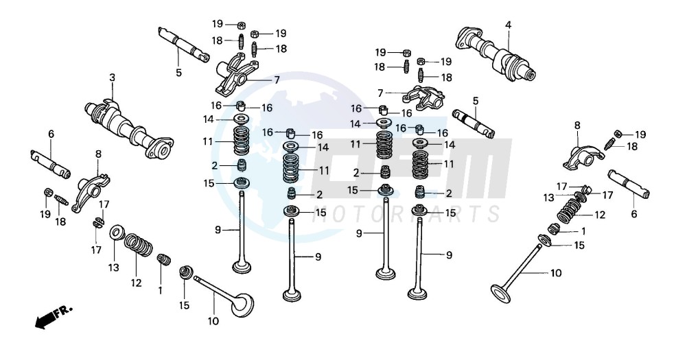 CAMSHAFT/VALVE blueprint