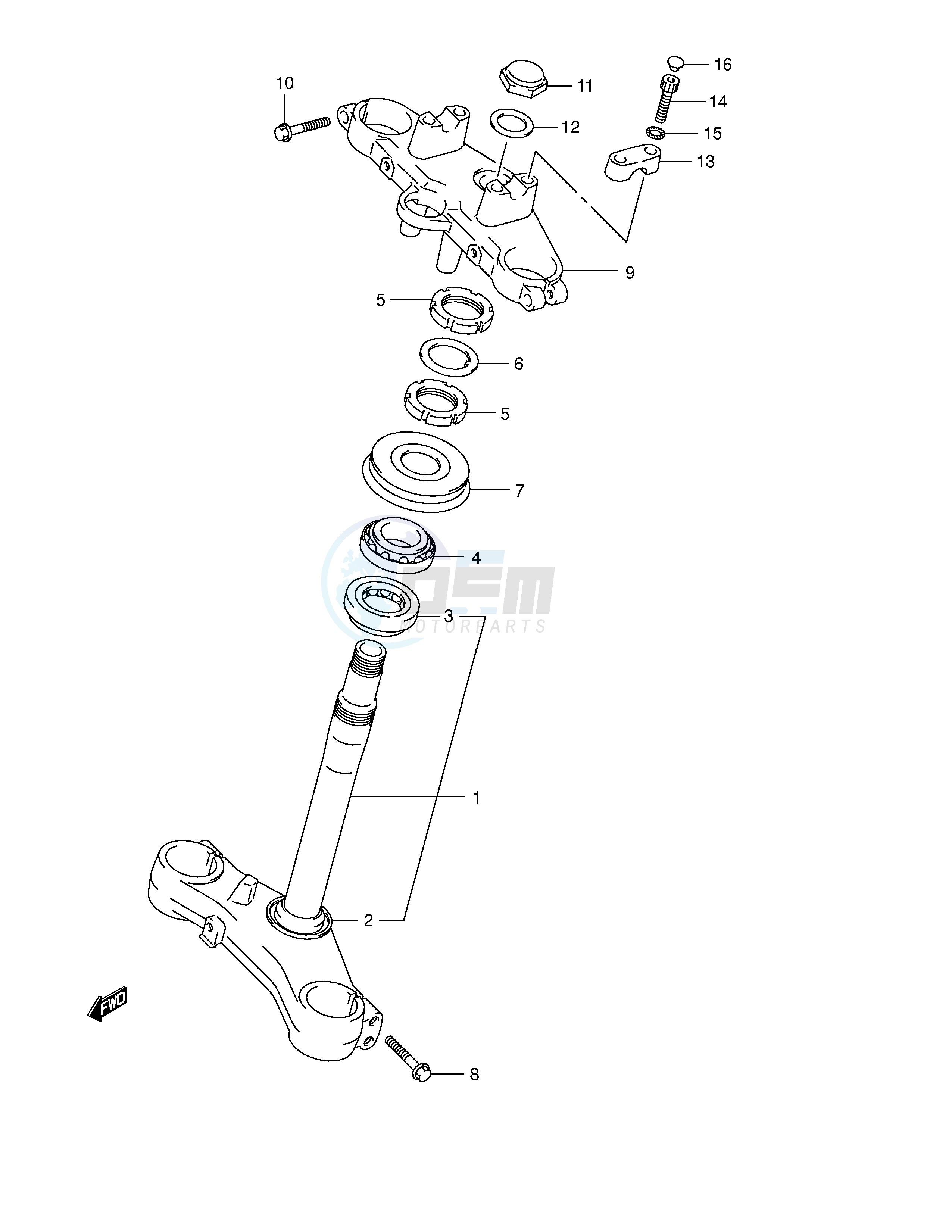 STEERING STEM image