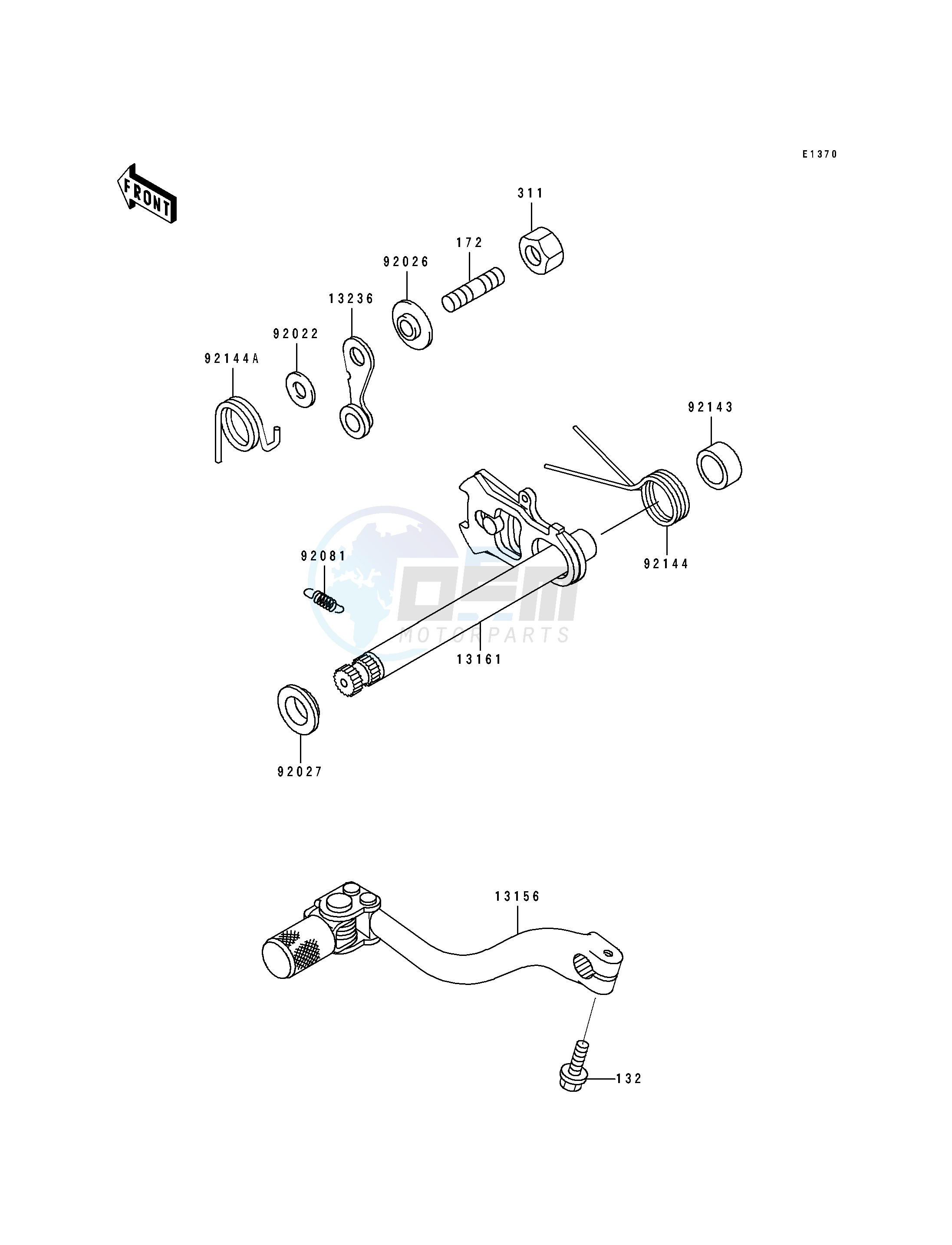 GEAR CHANGE MECHANISM image