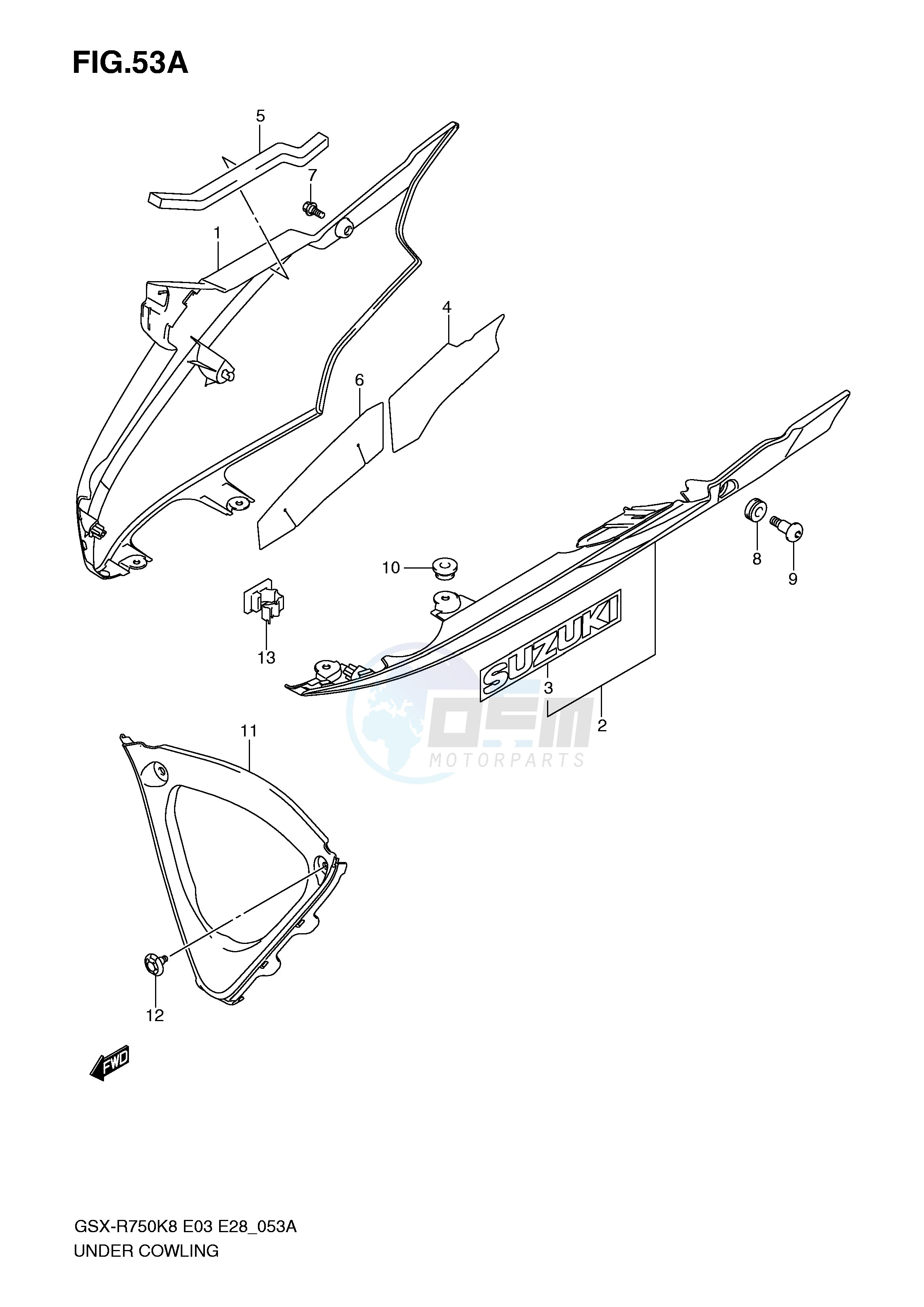 UNDER COWLING (MODEL K9) image