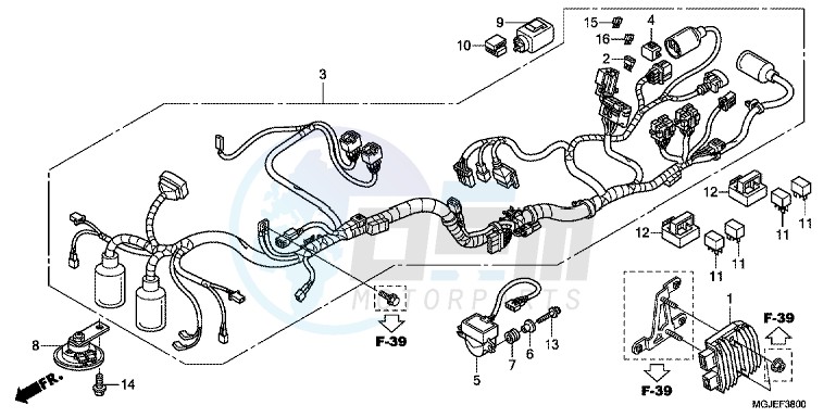 WIRE HARNESS blueprint